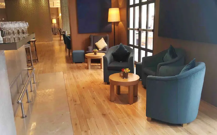 Restaurant Timber Flooring, The Ritz-Carlton Abu Dhabi